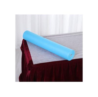 China Anti-bacteria Bed Sheet PP Nonwoven Disposable Beauty Salon SMS Sheet Roll 30GSM Nek013 for sale