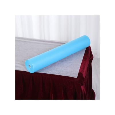 China Dustproof 25 Roll Cloth Bedcloth Anti-bacteria Massage Gsm SMS Nonwoven Disposable Sheet Rolls Nek010 for sale