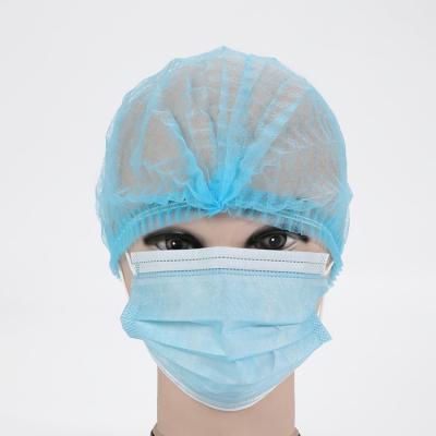 China Wipe To Clean Beauty Salon Dust Printed Head Inflating Head Cover Disposable Head Cover Nek009 for sale