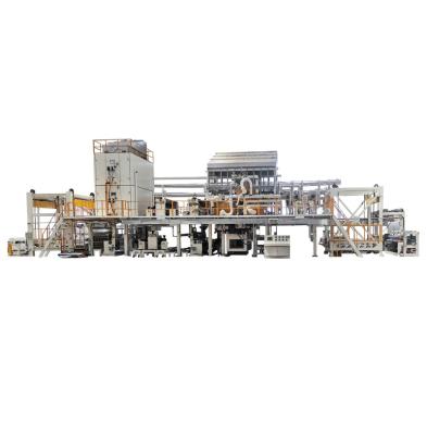 China Youneng YP005 2500 Textile Production Line PVC Laminated Coating Machine For Curtain Fabric Customization for sale