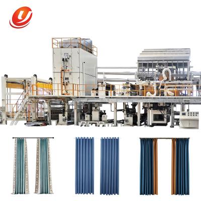 China Advertising Company Youneng 2500mm Textile Coating Laminating Machine For Nonwoven Fabric Laminating Curtain for sale