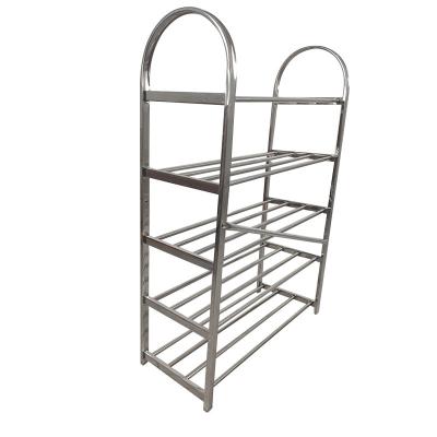 China (Size) 2022 Factory Price Industrial Adjustable Stainless Steel Shoe Rack Metal Folding Shoe Rack for sale