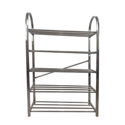 China Environmentally Friendly Wholesale Portable Retractable Steel Shoe Rack Adjustable (Height) Double for sale