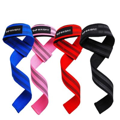 China Palm Guard Hot Selling Gym Fitness Weightlifting Wrist Support Straps Wrist Wraps Lifting Straps for sale