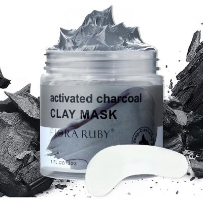 China Moisturizer Private Label ODM 100% OEM Natural Beauty Clay Mask Whitening Exfoliating Activated Organic Facial Charcoal for sale