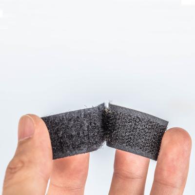 China Sustainable Plastic Self Adhesive Hook And Loop Tape With 3M Glue Made In China for sale