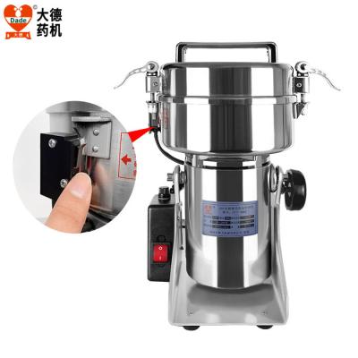 China Fine Grinding Commercial Electric Grinder 1400W DFY-500C Commercial Bean Grinder for sale