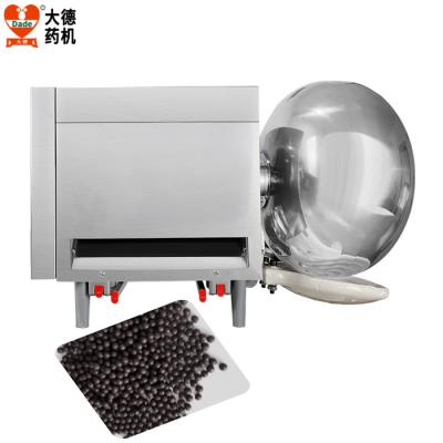 China Polishing / Drying Separated Automatic Pill Packaging Machine 1-10kg/h Pill Coating Machine for sale