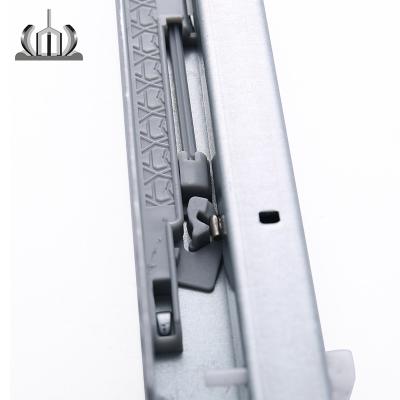 China Modern Drawer Slide Push To Open Single Slide Hidden Drawer Rails for sale