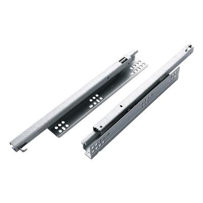 China Modern Jieyang Manufacturing Concealed Drawer Slides Push To Open Undermount Drawer Slide for sale