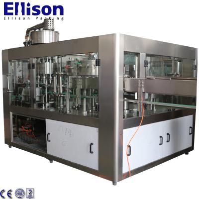 China Food Grade Automatic Rotary Beverage Filling Canning Machine for sale