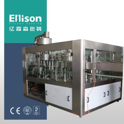 China Food Automatic Small Pet Bottle Soft Carbonated CSD Drink beer Energy Drink Bottling Filling Plant Packing Machine for sale