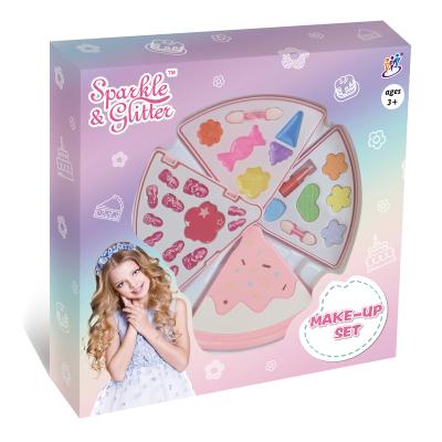 China Beauty Cosmetic Toy Children's Makeup Set Color Box Safe Non-Toxic Children's Makeup Toy for sale