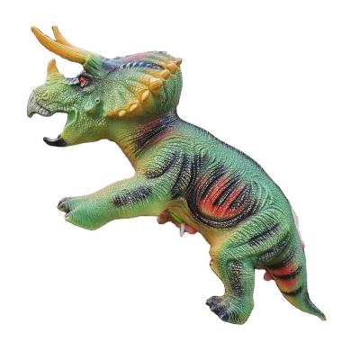 China Soft Fun Game Big Dinosaur 2 Huge Realistic IC Dinosaurs Rubber Dinosaur Rubber Sound Mixed Model Huge Realistic Dinosaurs for sale