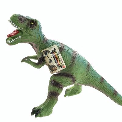 China Super Sound Soft Fun Game Rubber IC Super Tyrannosaurus Big 2 Mixed Dinosaur Model Huge Realistic Dinosaurs for sale