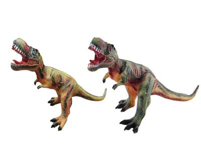 China Super Sound Soft Fun Game Rubber IC Super Tyrannosaurus Big 2 Mixed Dinosaur Model Huge Realistic Dinosaurs for sale