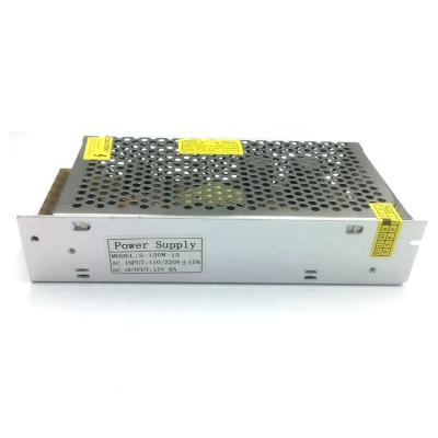 China CCTV / LED Lighting CCTV 15V 8A 120W High Quality 3 Years Warranty Changeover Power Supply For LED Lighting for sale