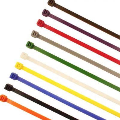 China Tensile Strength Cable Ties Nylon66 Tie Zip Plastic Cable Tie Plastic Wire Ties for sale