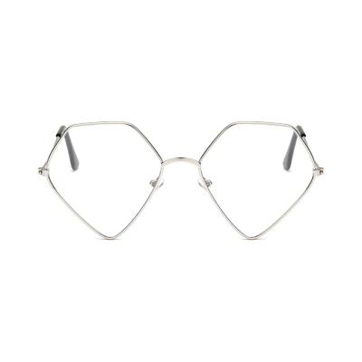 China Current Design Funky Glasses New Metal Optical Frame Best Cheap Popular Cheap Acetate Glasses for sale