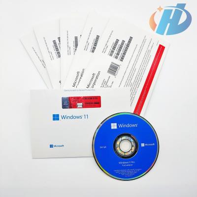 China Original OEM Windows 11 Pro Windows 11 Language OEM Key Multi Professional Full DVD Package 12 Months Guaranteed Windows 11 Pro Full DVD OEM Package en venta