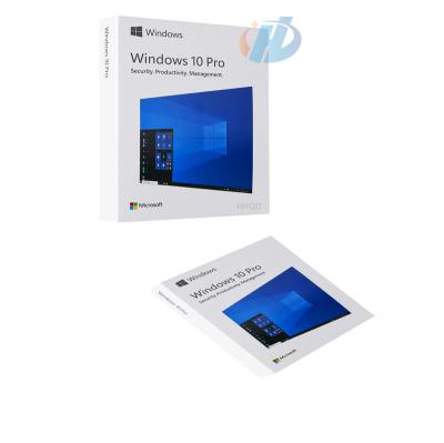 중국 Windows 10 Pro USB Retail Box Key Version Win 10 English Pro Win 10 Pro 판매용