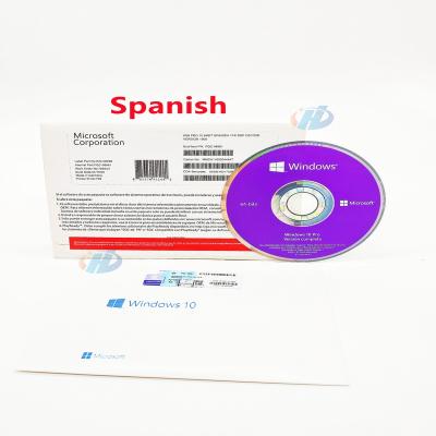 China Windows 10 Pro Spanish Language Windows 10 Pro OEM DVD Full Package Windows 10 Full Package OEM DVD Te koop