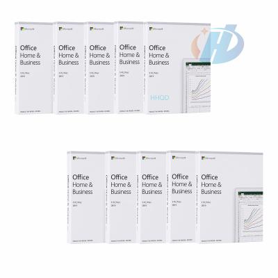 China Office 2019 Home and Business Mac Version / Global Activation Office 2019 Online Home and Business HB Medialess Box for sale