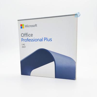 China Office 2021 Professional Plus / Office 2021 Pro Plus DVD Full Pack Prime Office Bind Professional Plus 2021 à venda