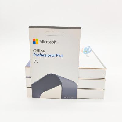 Chine Office 2021 Plus Professional / Office 2021 Pro Plus Keycard Binding Key Can Reinstall Office Professional Plus 2021 à vendre