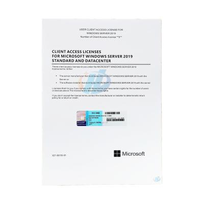 Κίνα 50 User CAL Windows Server Client Access License Windows Server 2019 Windows Server 2019 User προς πώληση