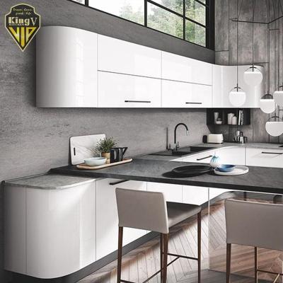 China Durable High Quality Arc Shape Kitchen Customization KING V Special Quotation Welcome Free Consultation for sale