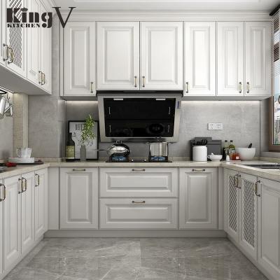 China KINGV kitchen style modern solid wood simple customization, factory price kitchen promotion sideboard for sale