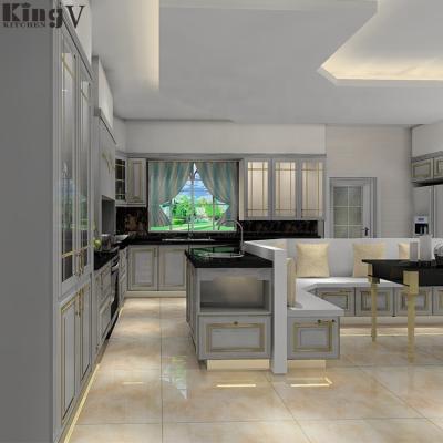 China Durable Modern High End KINGV Chandelier Furniture Designs Canton Sideboard Designs For Small Kitchens for sale