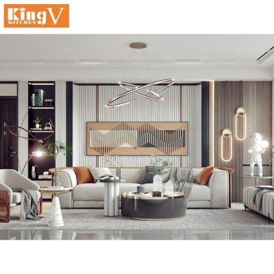 China Modern living room style environmental protection background wall customization adjustable (size) for sale