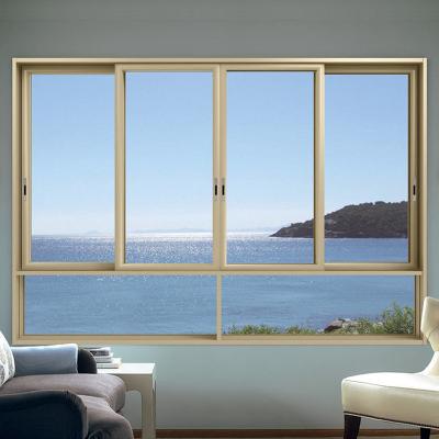 China Strong KINGV aluminum alloy windows waterproof black hurricane windows are cheap wholesale price for sale