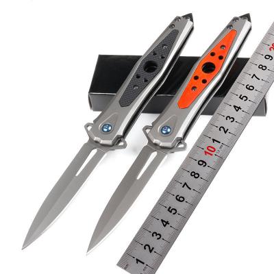 China Stainless Steel Knife 3CR13MOV Blade Wooden Handle Group of Ten Pocket Knife Sharp Folding Tactical Survival Camping Survival Increasing Knife Outdoor EDC Tool for sale