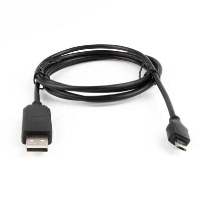 China Wholesale Computer PL2303 USB to Micro USB 5Pin RS232 Converter Cable Console Adapter Serial Cable for sale