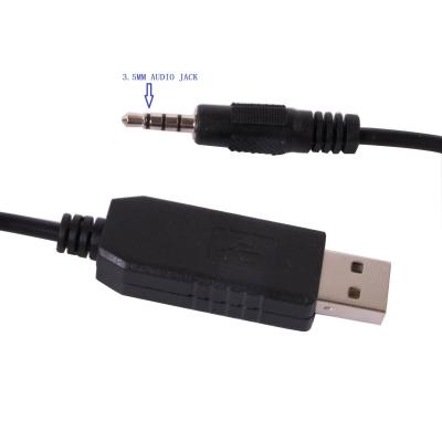 China Wholesale Computer FTDI USB to UART Stereo TTL 4 Pole TRRS 3.5mm Jack Plug Serial Audio Cable with TTL-232R-3V3-AJ TTL-232R-5V-AJ for sale