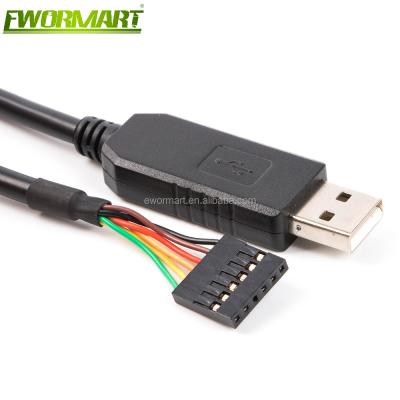 China 6pin COMPUTER ftdi ft232rl usb to TTL serial cable 5v converter adapter for arduino rts / cts for sale