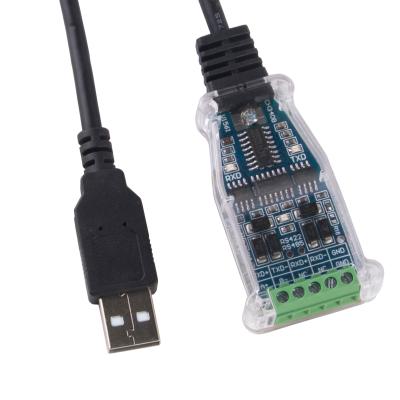 China CH340 Computer Chip USB To 5Pin RS485 RS422 Switch Converter Adapter Cable 485 422 Communication Cable Support Win7/8/10 for sale