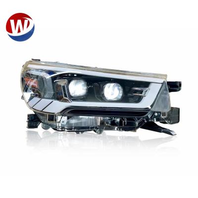 China High Quality ABS LED Headlight For Toyota Hilux Revo 2021 2022 Headlight Collector Head Light Lamp Main Assy. hot sale for sale