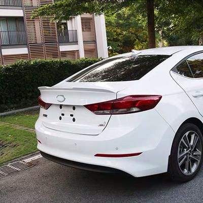 China Rear Rear Spoiler For Hyundai elantra 2016+ ABS Tail Spoiler Spoiler Lip for sale