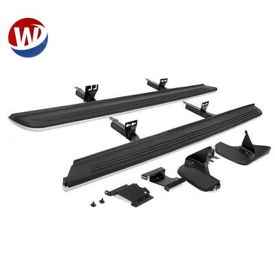 China Decoration+Protection Aluminum Alloy Side Step For Land Rover Range Rover 2005-2012 Fashion OEM Style Running Board Side Bar With Mudguards for sale