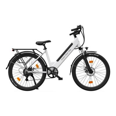 China Aluminum Alloy Hot Selling ebike Electric Bike 4 Wheels Step Through Bicycle A26S XE Women's E Bike ADDITIONAL E-bike for sale