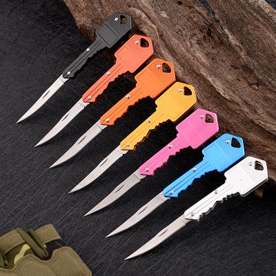 China Stocked Security Key Chain Set Self Defense Wholesale Key Chain Bulk Alarm Keys Whistle Self Defense Key Chain for sale