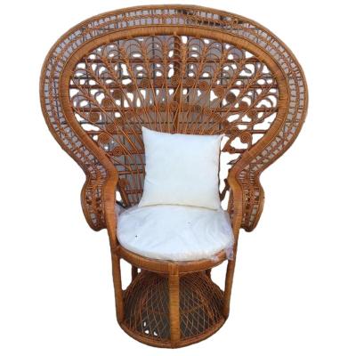 China Traditional handmade rattan peacock chair for sale