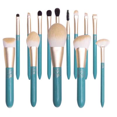 China Angular Blush Customized Makeup Brush Set Eco - Friendly Paint Material Stock for sale