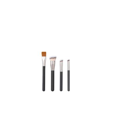 China Angular Blush Professiona Handle Cosmetics Powder Contour Foundation Eyeshadow Make Up Tools for sale