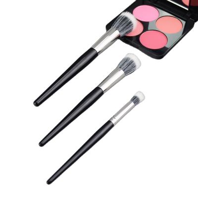 China Angular Blush Super Warm Luxury High Quality Gradient Color Custom Cosmetic Makeup Brush Set for sale