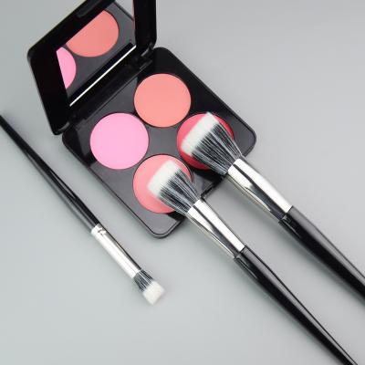 China Angular Blush Best Seller Contour Foundation Eyeshadow Brush With Custom Logo for sale